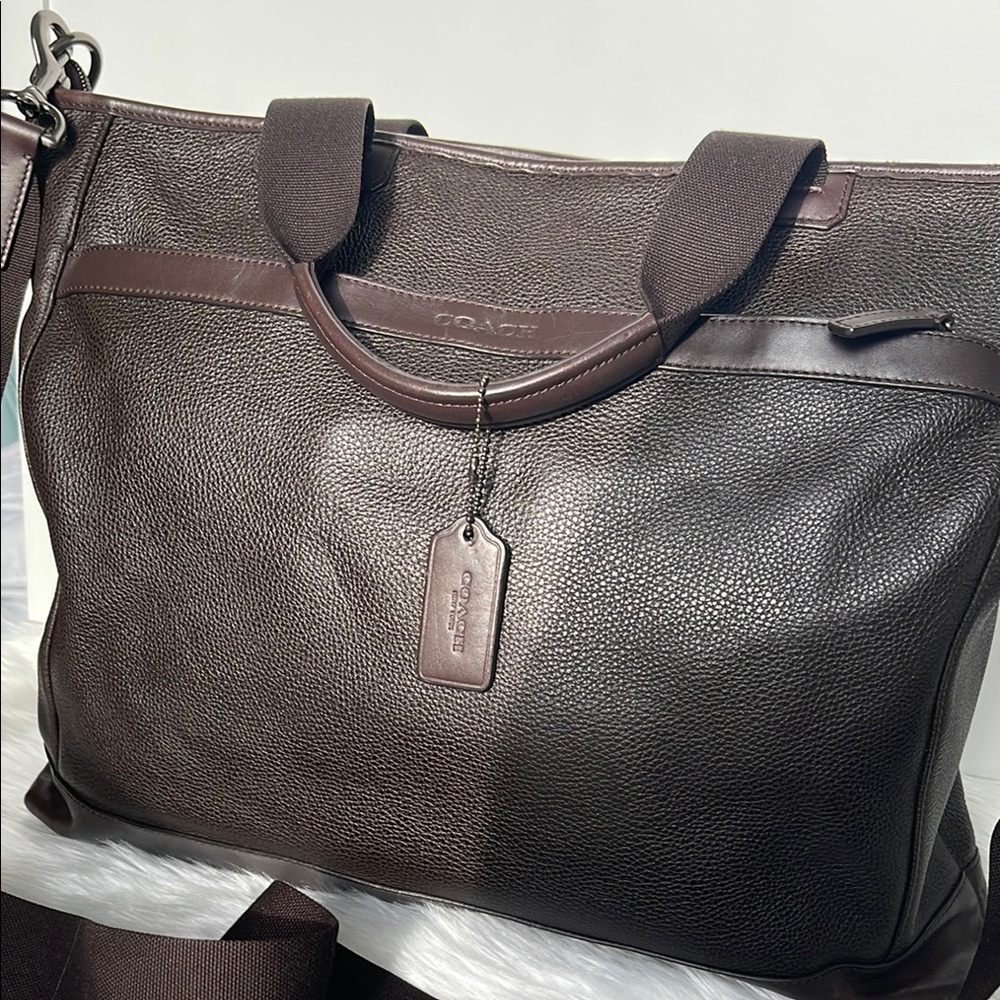 Coach Camden Messenger Mahogany/Dark Mahogany Timeless Elegance Leather bag - Picture 3 of 11